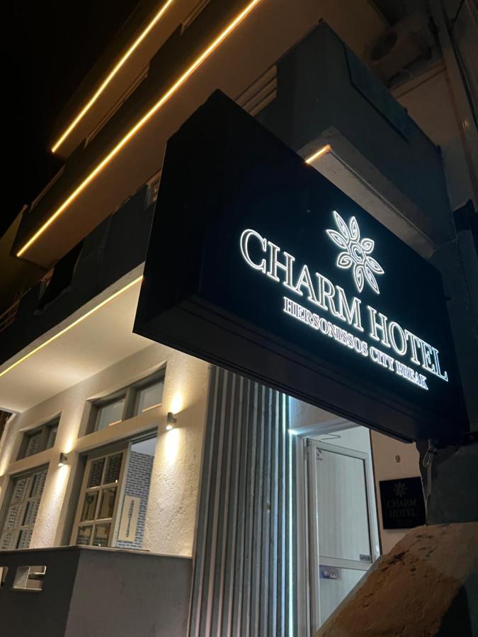 Charm Hotel, Hersonissos Exterior foto
